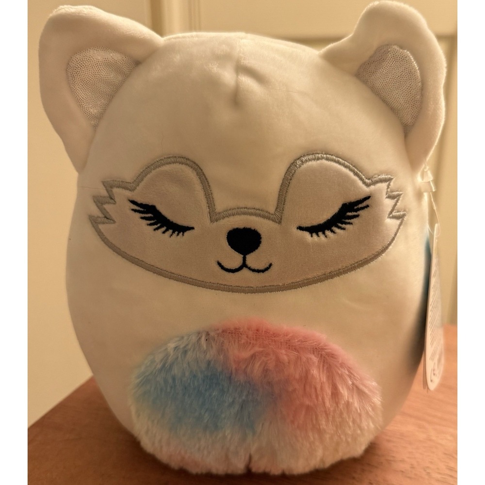 Squishmallow KellyToy 8"‎ Gracelynn The Arctic Fox NWT